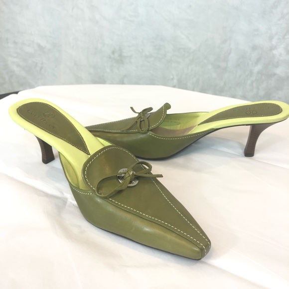 Cole Haan Point Toe Mule Heels - Picture 3 of 7